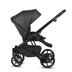 Tutis Коляска 2 в 1 VIVA 5+ Leather Jet Black