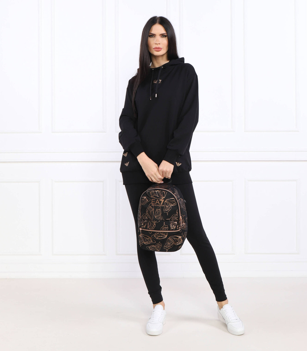 Худи EA7 - черный(3RTM11 TJEAZ)