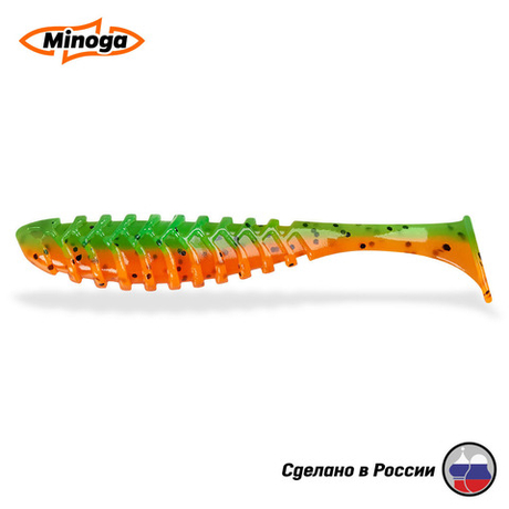 Силиконовая приманка "Minoga" COOPER 4,0"(4шт) 100мм, 6,1гр, цвет 623