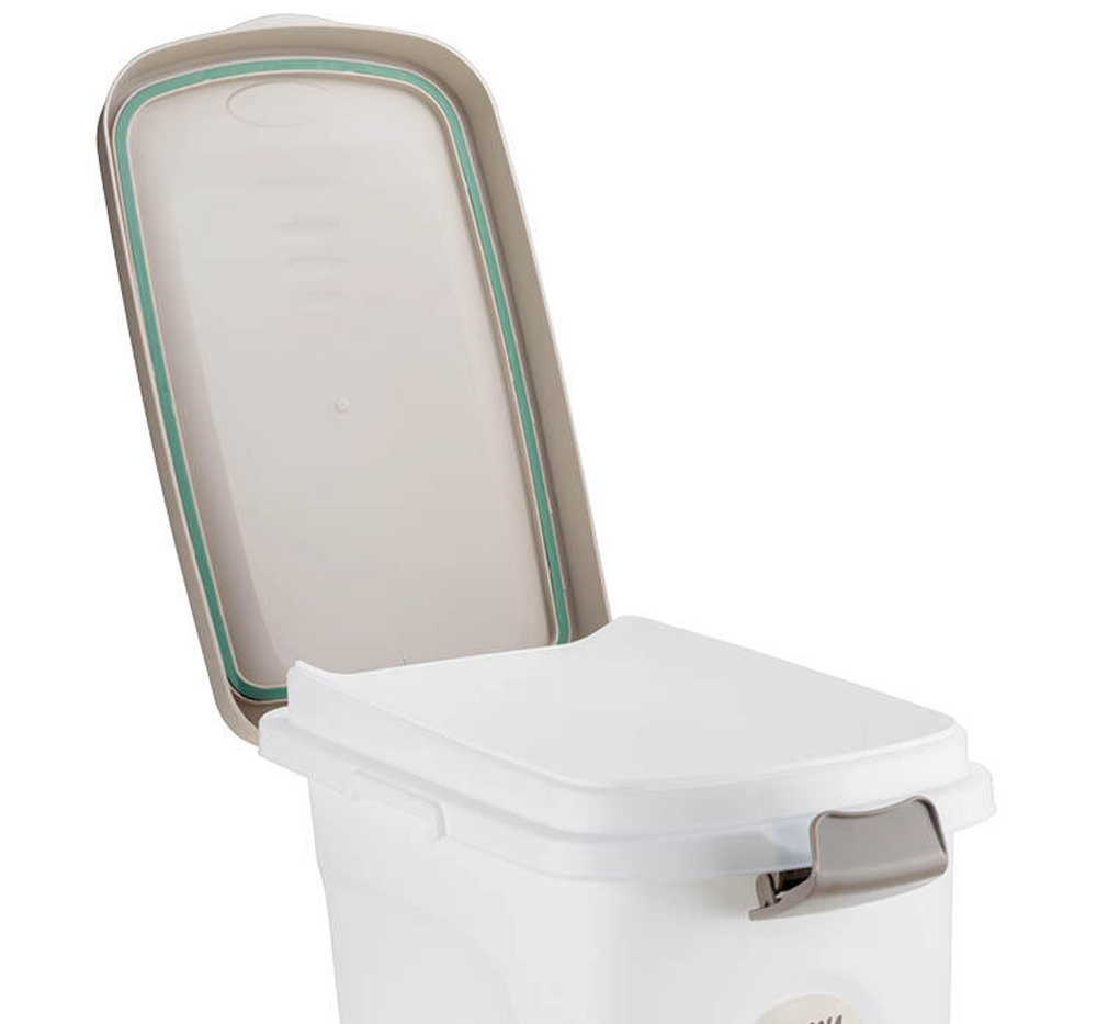 Контейнер для хранения корма для животных 18л ЮММИ герметичный (вмещает 8кг сухого корма) М1801