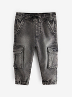 Джинсы карго для мальчика Next 206-305, Темно-серый