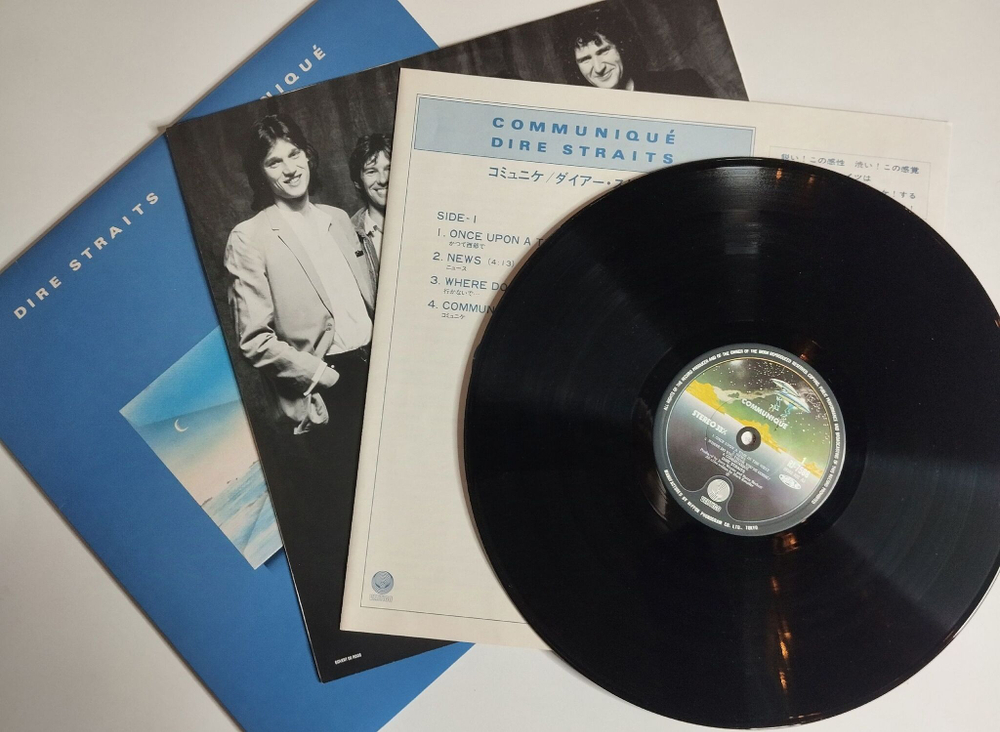 Винтажная виниловая пластинка LP Dire Straits Communique (Japan 1979) (No Obi) RJ-7588