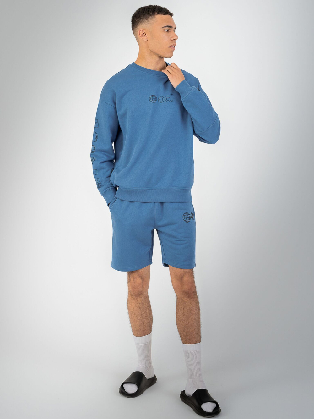 Свитшот мужской ORIGINAL CREATOR GLOBE SWEATSHIRT, Синий