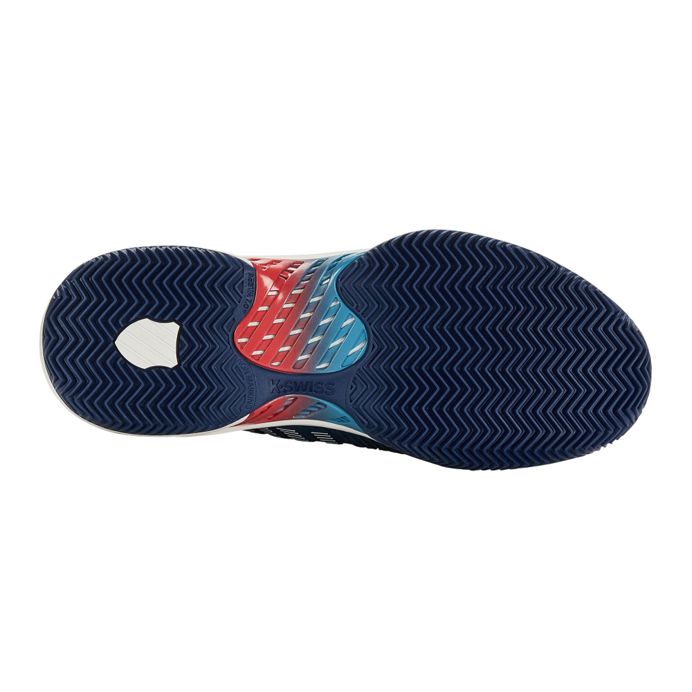 Мужские теннисные кроссовки K-Swiss Hypercourt Supreme Clay Court Shoe Men - Dark Blue, Petrol