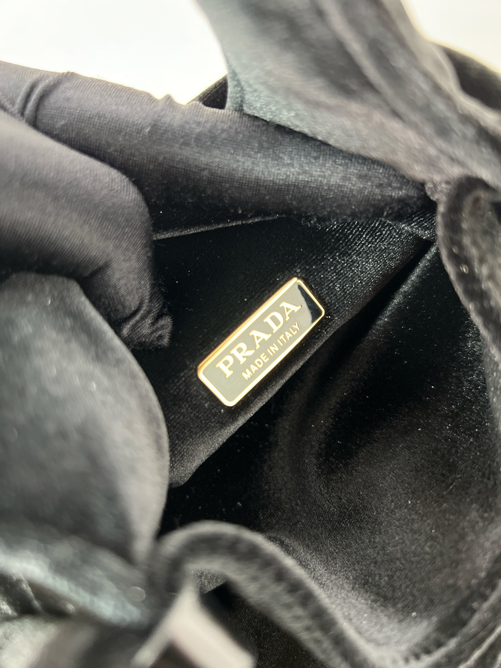 Prada Leather Mini Bag 18 cm