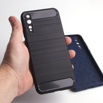 Противоударный чехол для Huawei Y8p, 009508 Темно-синий