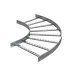 Угол горизонтальный 90 градусов 80х300, R600, 1,5 мм, AISI 304