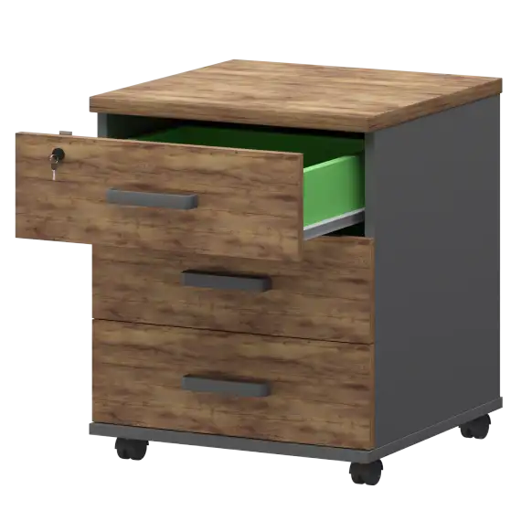 Тумба подкатная СМТ-3ПЦ Тип2  450x434x620 Смарт