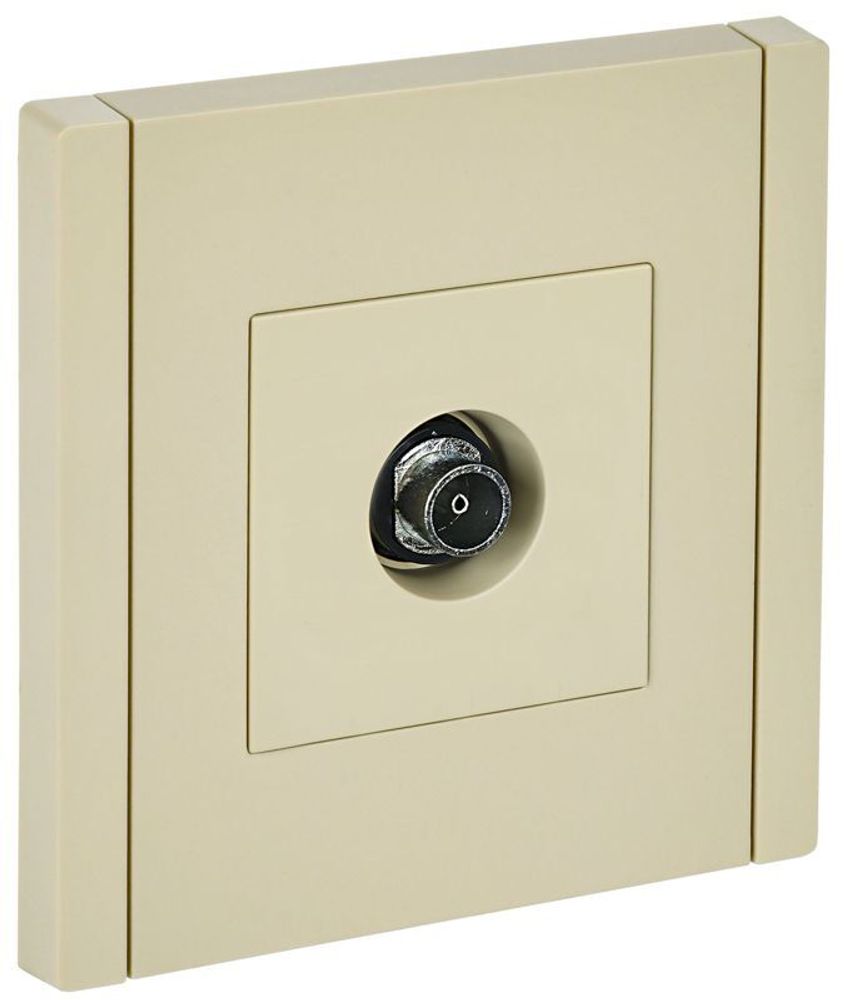 Розетка TV оконечная FORTE&amp;PIANO FP428 ваниль IEK FP-A10-O-K10