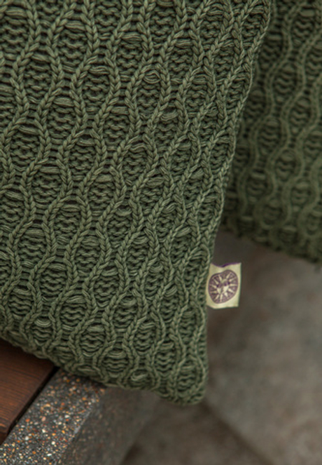 Наволочка декоративная 40x40 Luxberry Lux 62 зеленая