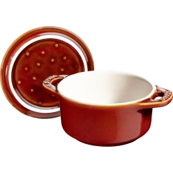 STAUB Мини-кокотница 9,5 см 200 мл каштан