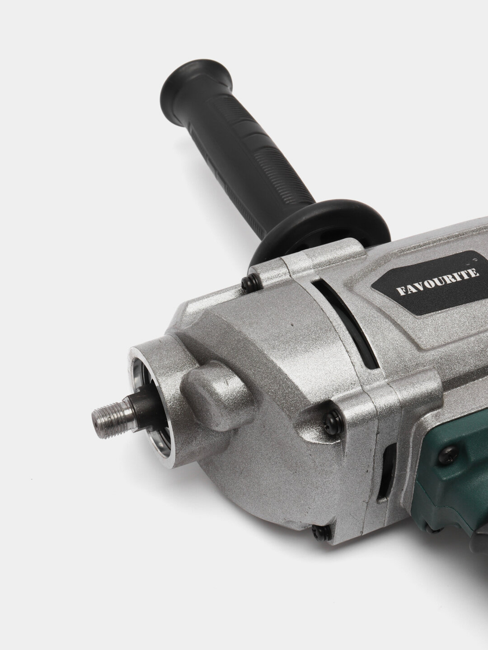 Строительный миксер FAVOURITE EM 16/1300, 1300 Вт зеленый/серый