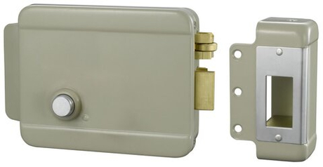 ST-RL073SI-GR Замок электромеханический накладной Smartec