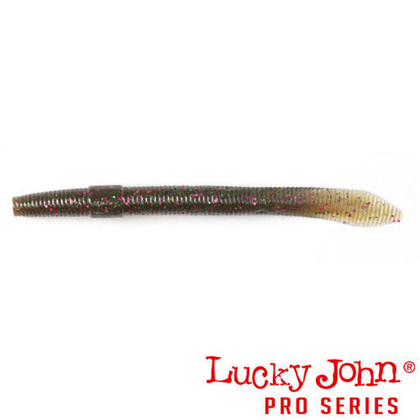 Черви съедобные Lucky John Pro Series WACKY WORM 5.4" (137мм/8шт)