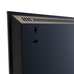 Конвектор электрический настенный STOUT SCT - 600x600 мм (в черном корпусе с панелью WHITE STONE)