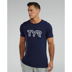Футболка мужская TYR MEN'S ULTRASOFT LIGHTWEIGHT BIG LOGO-R28173-401