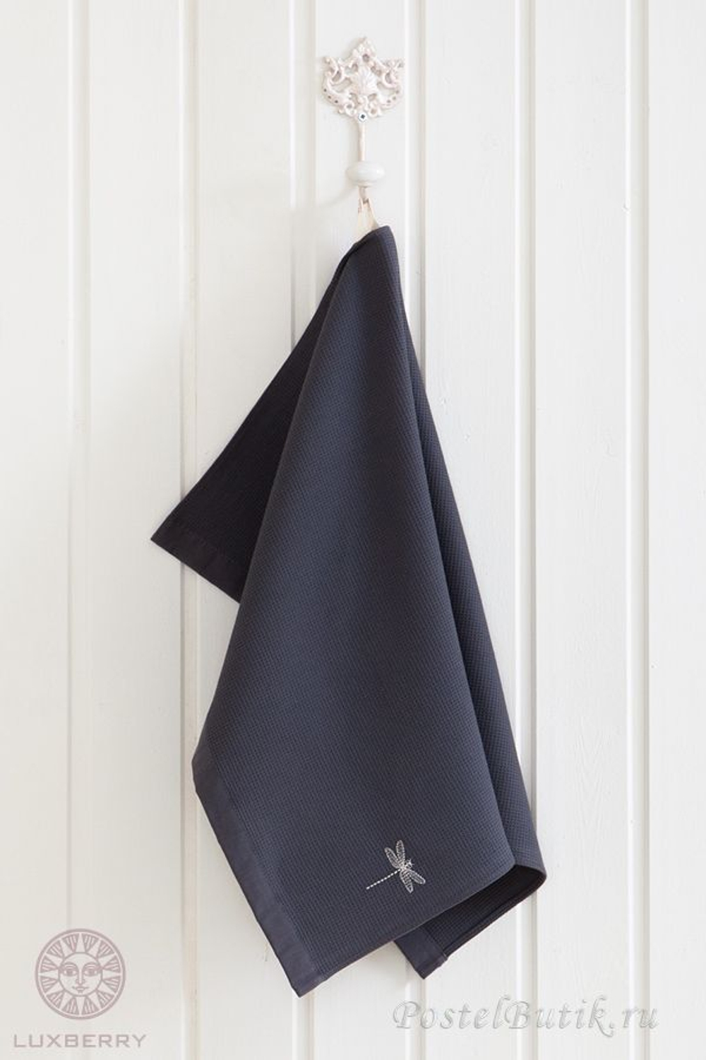 Полотенце 100х150 Luxberry Fresh антрацит