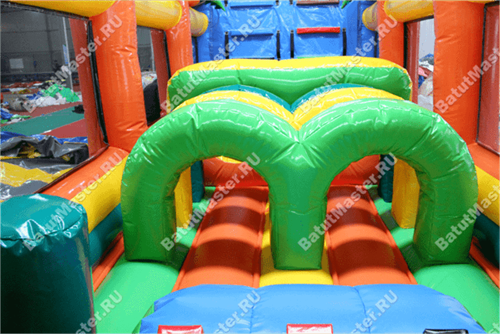 Надувная полоса препятствий "Пальмовый оазис"