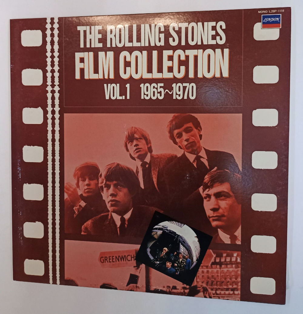 Винтажная виниловая пластинка LP The Rolling Stones Film Collection Vol.1 1965 1970 (Japan 1983)