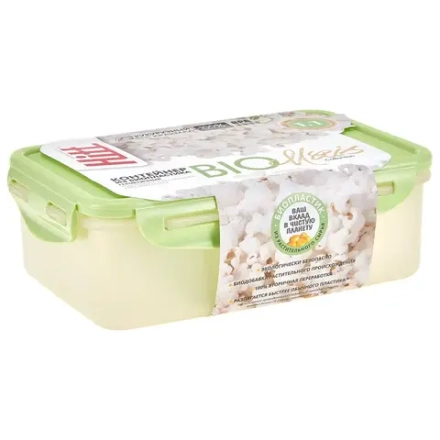 Контейнер из биопластика 1.1 л Hitt H-BM-006