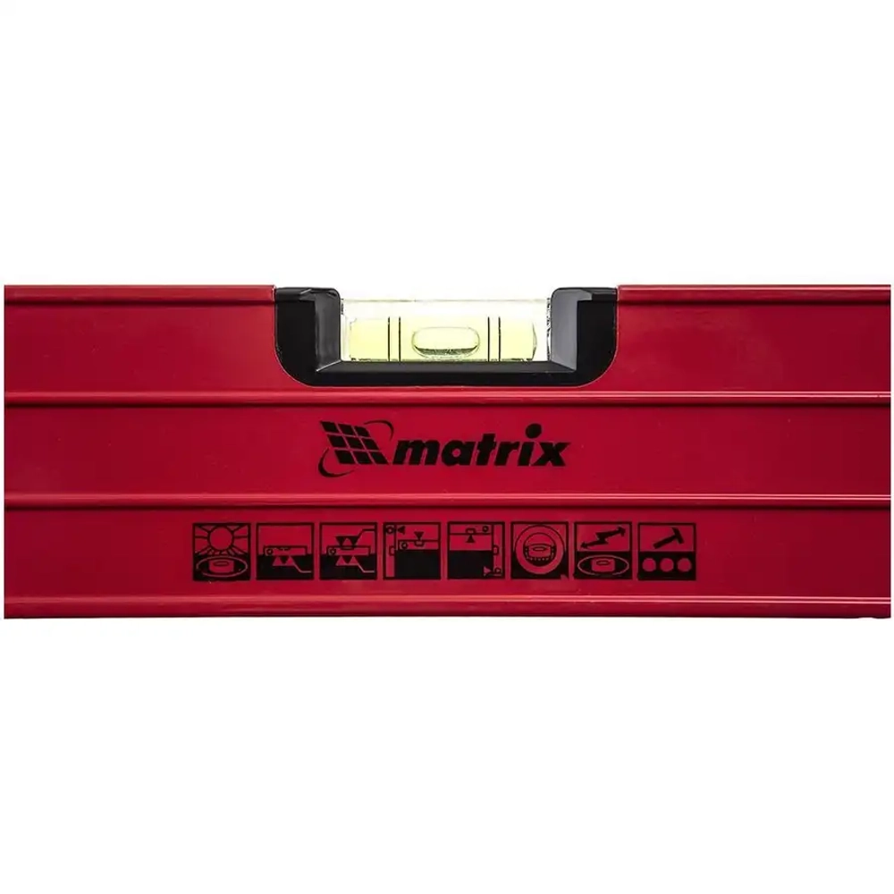 Уровень алюминиевый, 1200 мм, фрезерованный, 3 глазка MATRIX 34512