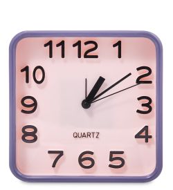 CL-60/1 Часы «Квадрат» розовый
