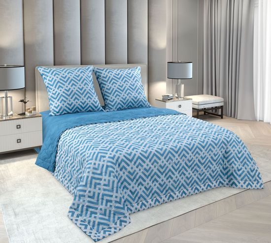 Полуторный комплект для сна с одеялом Бьёрн перкаль