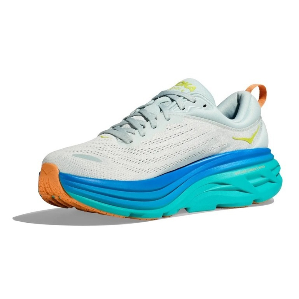 Кроссовки мужские HOKA M BONDI 8 ICE FLOW / BIT OF BLUE
