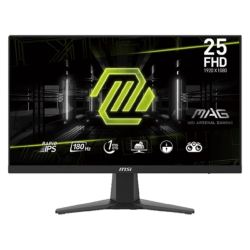 Монитор MSI MAG 24.5" 256F черный (IPS 1920x1080 180Hz 1ms 300cd 178 / 178 HDMI DisplayPort M / M) [9S6-3BC11H-020]