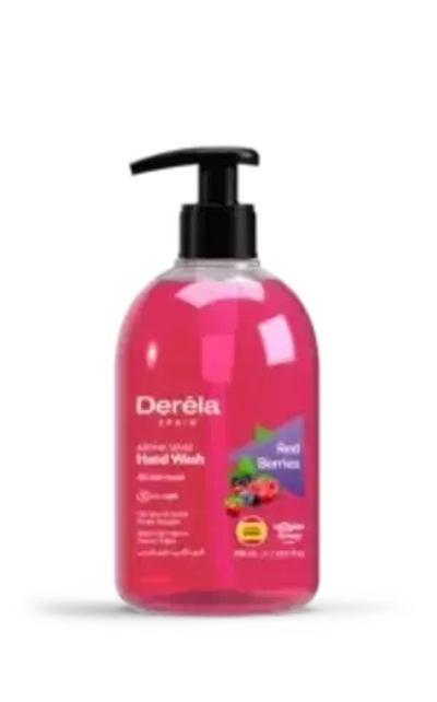 DERELLA  Жидкое мыло для рук лесные ягоды  RED BERRIES 500мл*12