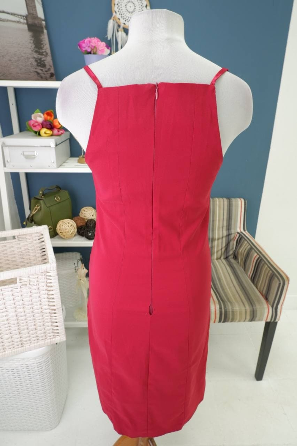 Платье гранатовое 44 размер