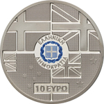ГРЕЦИЯ, 2021, 10 ЕВРО [СЕРЕБРО] [PROOF]