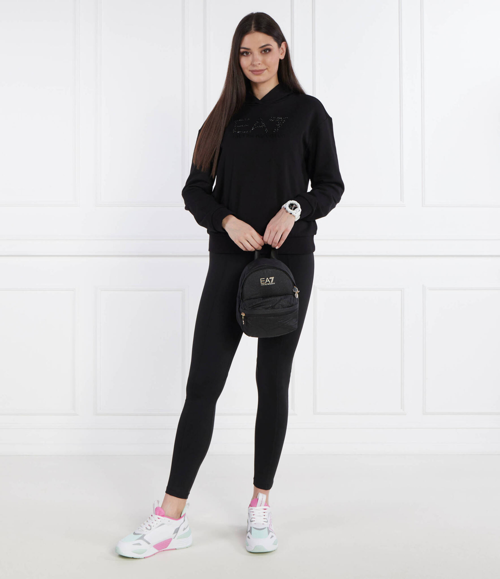 Худи EA7 - черный(3DTM23 TJSYZ)