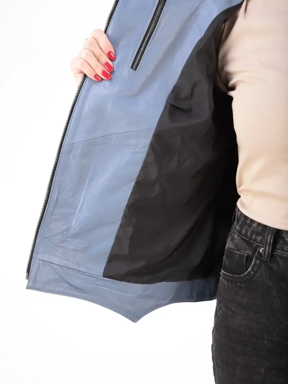 Куртка женская из натуральной кожи