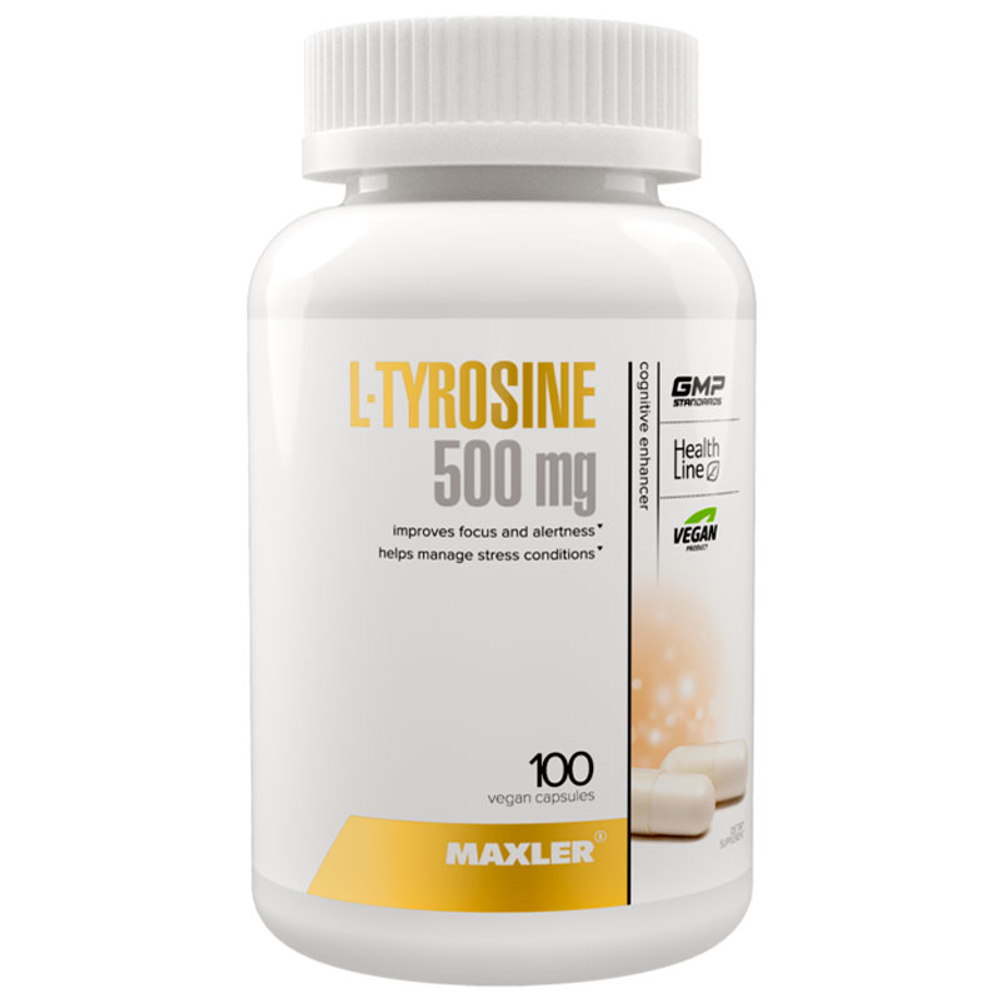 Maxler L-Tyrosine 500 мг. (100 капс.) [M]