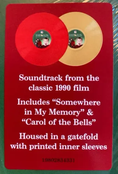 John Williams – Home Alone - Original Motion Picture Soundtrack - Red/Gold - 2LP