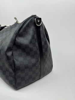 Сумка Louis Vuitton Keepall 55 Bandouliere Damier Graphite