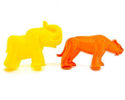 Формочки (тигр, мамонт, динозавр №1, динозавр №2) (Полесье)
