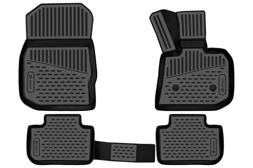 Коврики в салон для BMW X3 (G01), 2017-2021, правый руль кроссовер, Австралия, 4шт. (полиуретан) ELEMENT3D02084210K