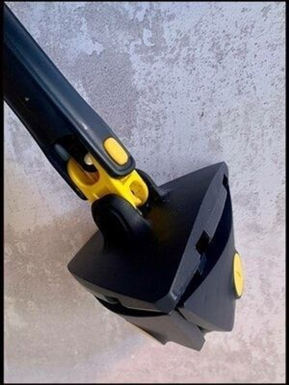 Швабра с отжимом для уборки ATM Х-33, микрофибра, цвет серый