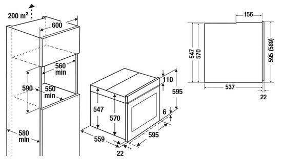 Электрический духовой шкаф Kuppersbusch B 6350.0 S4
