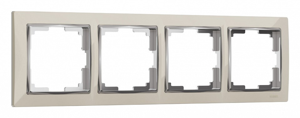 Рамка на 4 поста Werkel W0041903