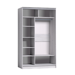 Шкаф-купе с зеркалом Strike 1200 Ясень Анкор светлый