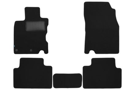 Коврики в салон Klever Premium NISSAN Qashqai 2014-&gt;, кросс., сборка ЕВ, 5 шт. (текстиль)
