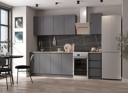 Кухня Мори 2.0 Графит МП