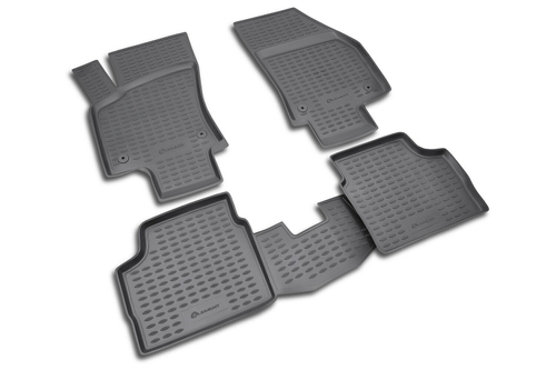 Коврики в салон для OPEL Astra H 2007- седан, 4 шт. (полиуретан) NLC.37.21.210