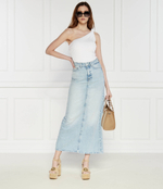 Боди ONE SHOULDER ELENA BODY GUESS - белый(W4GP11 KC7D2)