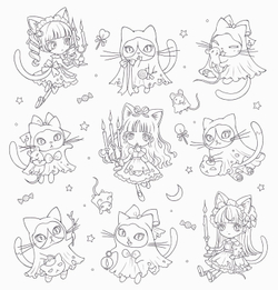 Romantic Gothic. Coloring book