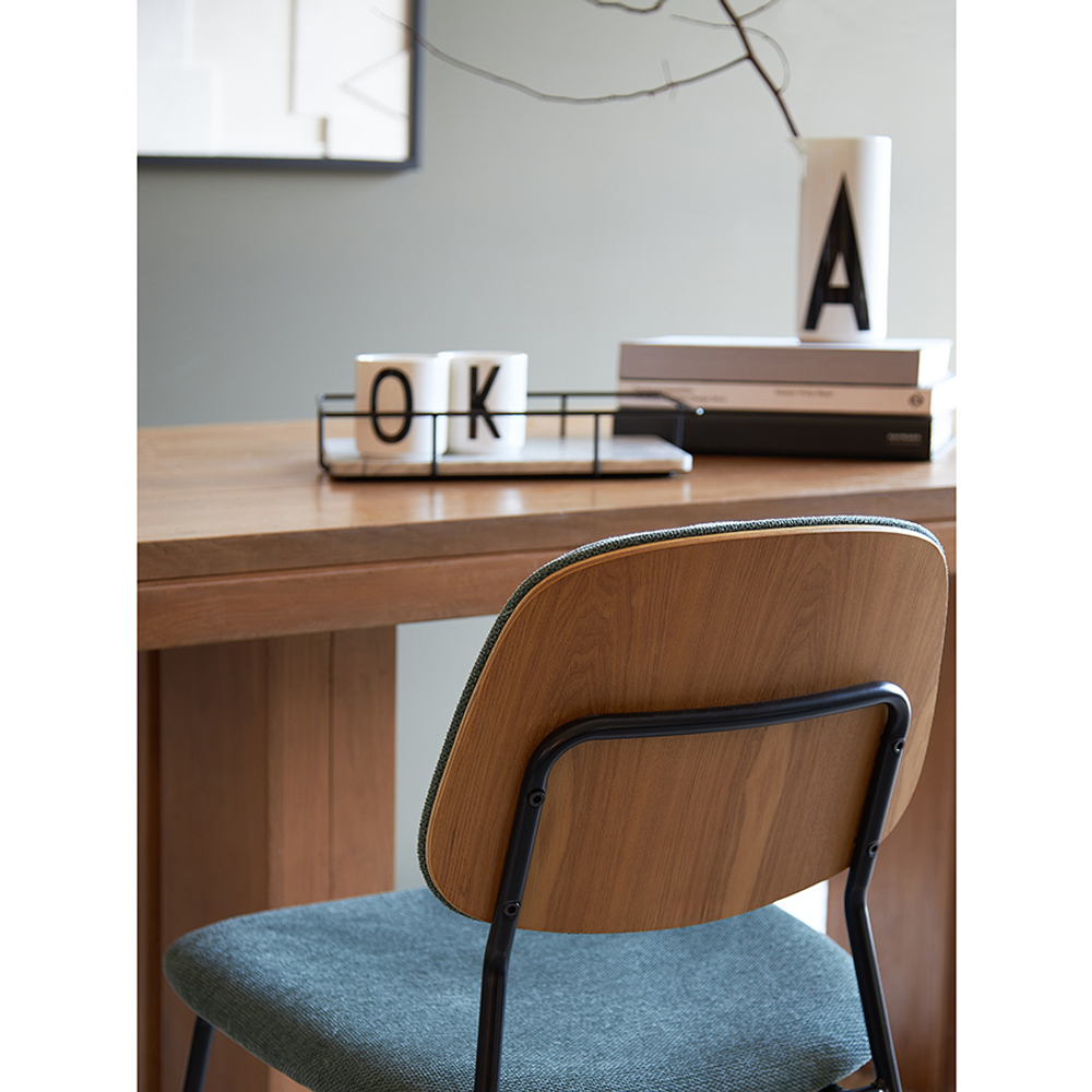 Стул Bergenson Bjorn Tilla, рогожка, шпинат