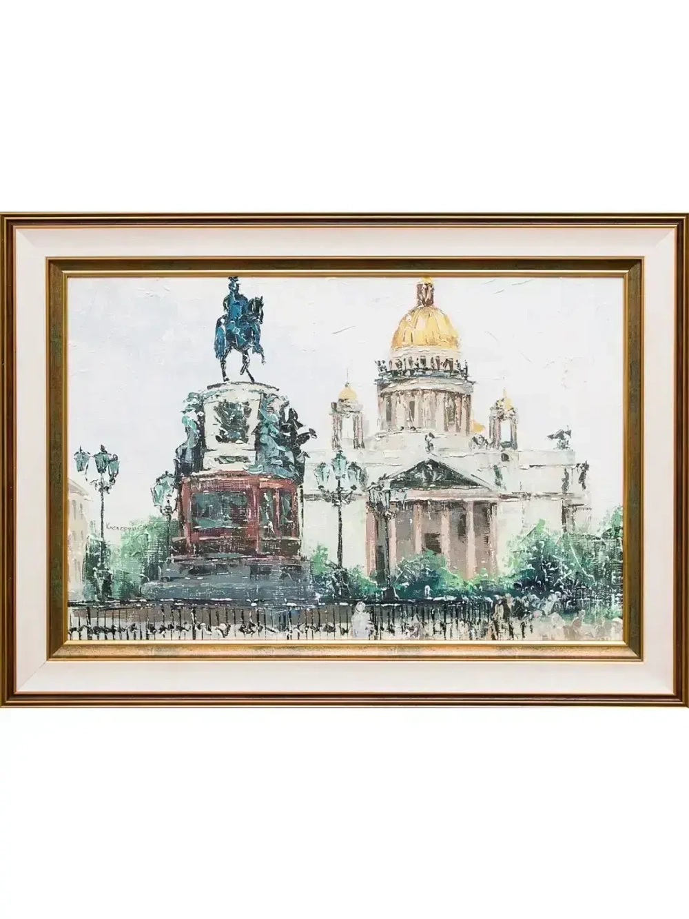 Картина маслом Сквозь века Клеверов